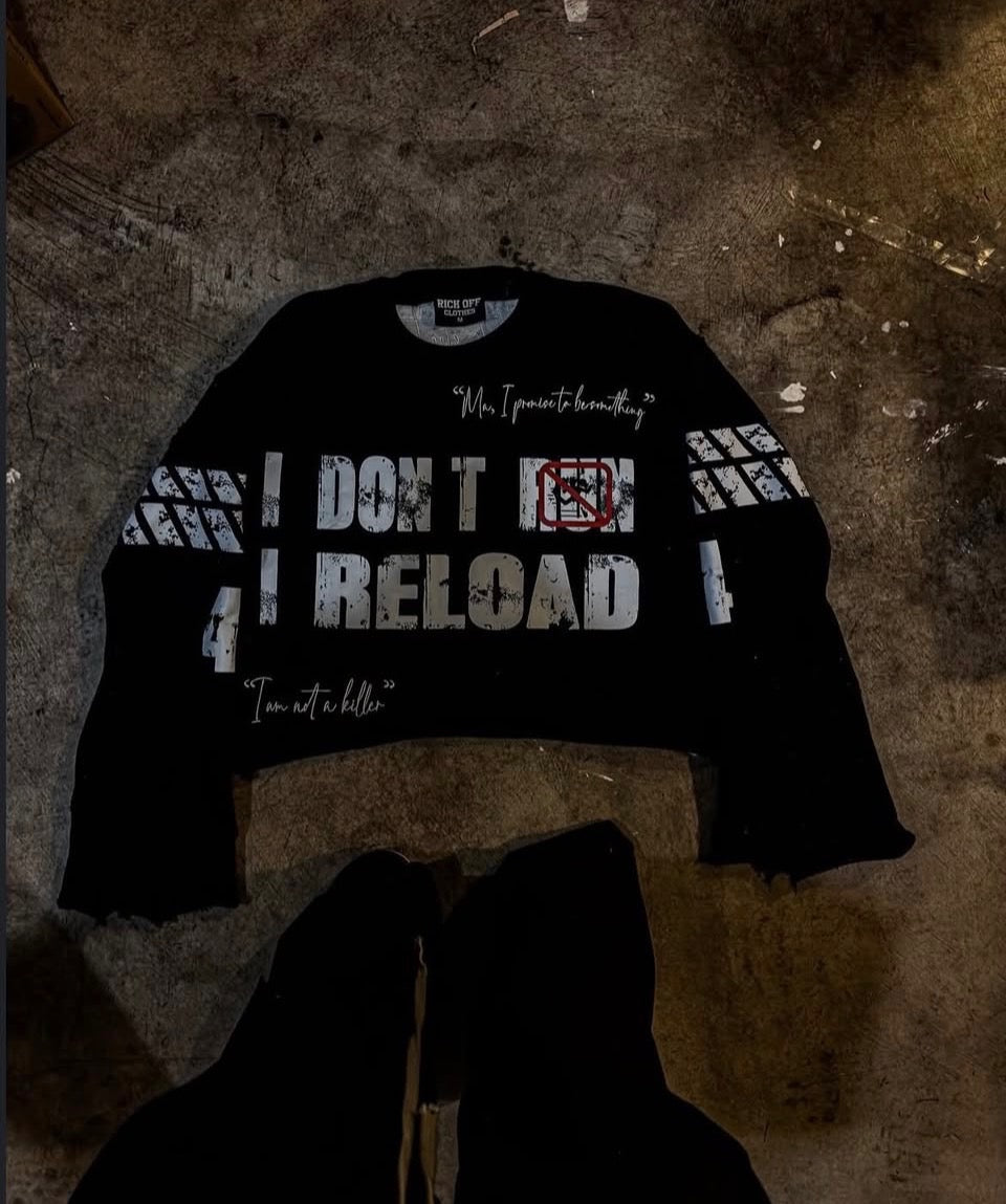 Don’t Reload Oversized Tee