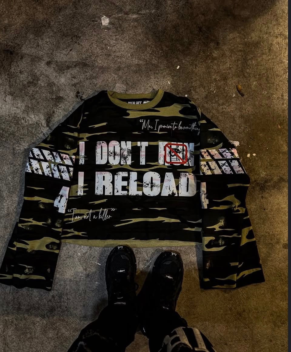 Don’t Reload Oversized Tee